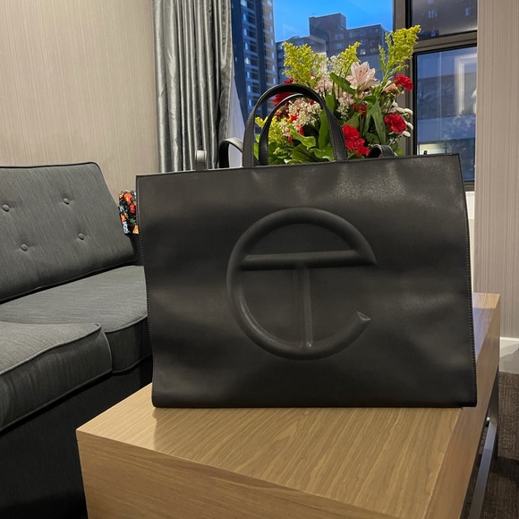 Telfar large black tote (brand new) - Picture 2 of 5